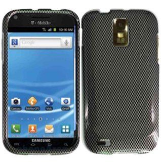 Carbon Fiber Hard Case Cover for Samsung Hercules T989 T Mobile Samsung Galaxy S2 Cell Phones & Accessories