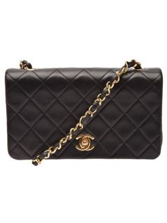 Chanel Vintage Quilted Full Flap Bag