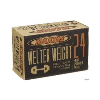 Maxxis Welter Weight 24" x 1.9 2.125" SCHRADER Valve Tube  Bike Tubes  Sports & Outdoors