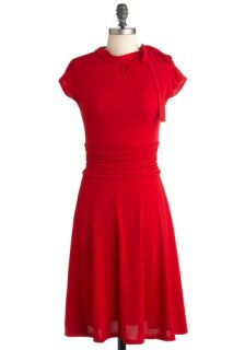 Dance Floor Date Dress in Scarlet  Mod Retro Vintage Dresses