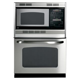 GE Self Cleaning Microwave Wall Oven Combo (Stainless Steel) (Common 30 in; Actual 29.75 in)
