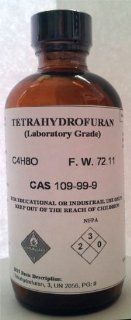 Tetrahydrofuran High Purity Solvent 120ml (4oz)    