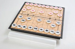 10" x 10" Classic Chinese Chess / Xiangqi Game Set with Magnetic Folding Board (SC5699 US) Toys & Games