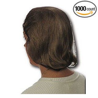 Hair Nets Nylon Brown, 21 Inch (1000 Case) Science Lab Hairnets