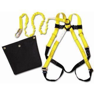 Guardian Fall Protection 17201 ALK IS 72 Aerial Lift Kit HUV 3 D Rings   01110, 4 Foot Non Shock Absorbing Lanyard   01260, and Aerial Lift Bag   Fall Arrest Restraint Ropes And Lanyards  