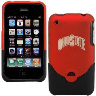 NCAA Ohio State Buckeyes Scarlet Team Logo iPhone Duo Shell Case     Ornament Hanging Stands