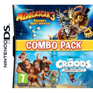 Madagascar 3 & The Croods Prehistoric Party Combo Pack      Nintendo DS