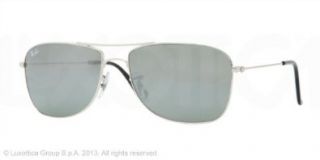 New Ray Ban RB3477 003/40 Silver/Crystal Gray Mirror Lens 56mm Sunglasses Shoes