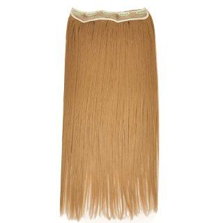 World Pride Fashionable 23" Straight Full Head Clip in Hair Extensions   Blonde  Beauty