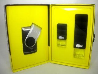 Lacoste Challenge for Men Set 1.0oz. Eau De Toilette Spray + Braun Mobile Shave + 3.0oz. Eau De Toilette Spray  Fragrance Sets  Beauty