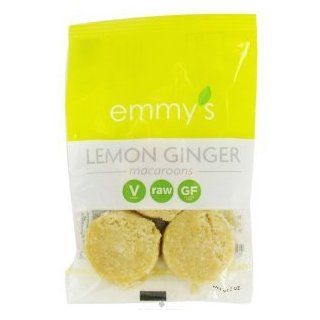 Emmy's Macaroons, Lemon Ginger, 2 Ounce (Pack of 12)  Packaged Fruit Snack Cookies  Grocery & Gourmet Food
