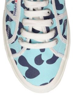 House Of Holland Superga 2750 Leopard Spot Trainers