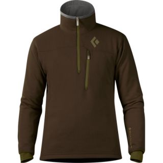 Black Diamond Solution 1/4 Zip Top   Long Sleeve   Mens