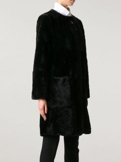 Marc By Marc Jacobs 'hudson' Shearling Coat