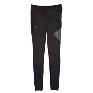 Under Armour Mens Stealth Storm Tights   Black/Hyper Green/Reflective      Clothing