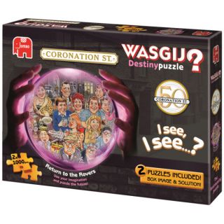 Wasgij 50th Anniversary Coronation Street Destiny Jigsaw Puzzles (Two Puzzles)      Unique Gifts