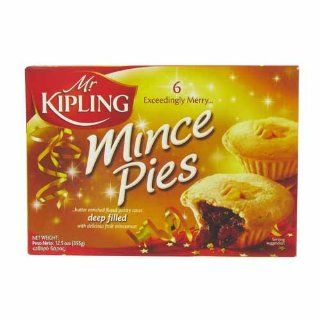 Mr. Kiplings Mince Pies   6 Pack  Packaged Pastries  Grocery & Gourmet Food