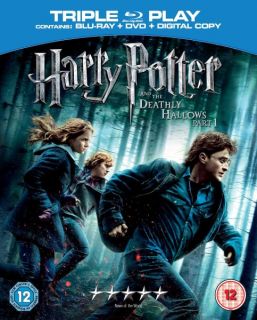 Harry Potter and the Deathly Hallows   Part 1 Triple Play (Includes Blu Ray, DVD and Digital Copy)      Blu ray