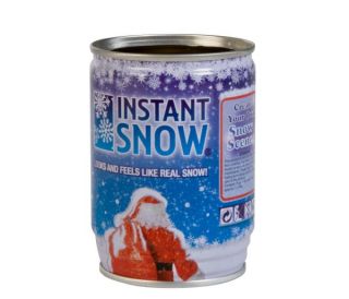 Instant Snow in a Can      Unique Gifts