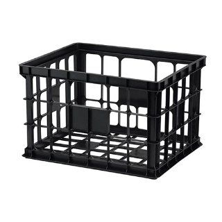 OfficeMax File Crate, Black  Storage File Boxes 