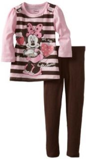 Disney Girls 2 6X Toddler 2 Piece Minnie Mouse Oh My Legging Set Pants Clothing Sets Clothing
