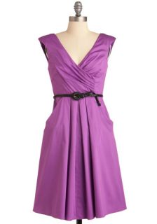Occasion by Me Dress in Violet  Mod Retro Vintage Dresses