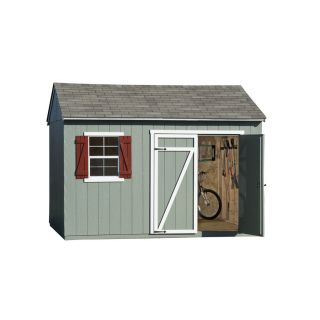 Heartland Gentry Saltbox Engineered Wood Storage Shed (Common 12 ft x 10 ft; Interior Dimensions 12 ft x 10 ft)