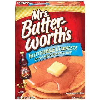 Mrs. Butterworth's Buttermilk Complete Pancake & Waffle Mix, 32 oz (Pack of 6)  Pancake And Waffle Mixes  Grocery & Gourmet Food