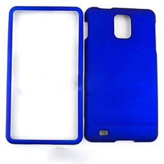 For Samsung Infuse 4g I997 Non Slip Blue Matte Case Accessories Cell Phones & Accessories