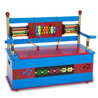 Levels of Discovery Musical Toy Box Bench  Childrens Furniture  Baby