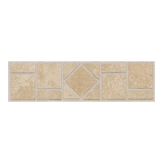 American Olean Ash Creek Almond Ceramic Listello Tile (Common 3 in x 12 in; Actual 2.93 in x 11.87 in)
