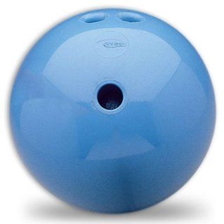 4 lb Blue Rubberized Plastic Bowling Ball  Standard Bowling Balls  Sports & Outdoors