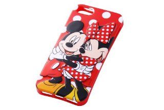 Disney Character 3D Relief iPhone 5 Case (Mickey & Minnie Mouse) Cell Phones & Accessories
