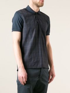 Lanvin Checked Polo Shirt   Smets