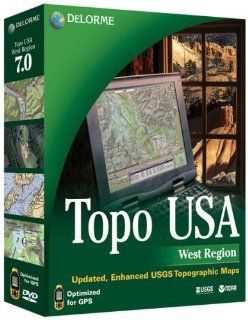 Topo USA 7.0 West Edition Software