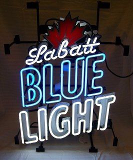 LABATT BLUE LIGHT BEER NEON SIGN    