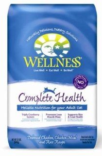 Wellness Complete Health Deboned Chicken, Chicken Meal & Rice Recipe Dry Cat Food 12lb  Canned Wet Pet Food 