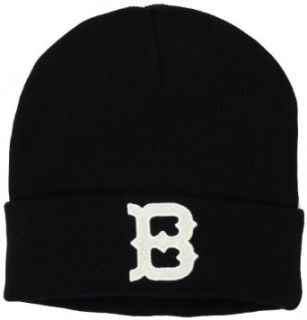 Blue Marlin Men's Brooklyn Royal Giants Cuff Beanie, Black, One Size at  Mens Clothing store