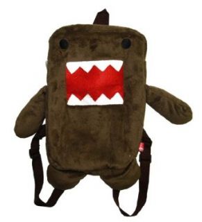 Domo Kun Face Plush Stuffed Anime Cool Mini Backpack Clothing