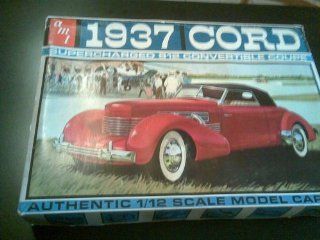 Huge 1/12 Scale 1937 Cord Vintage Model Kit Toys & Games