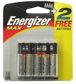 New Energizer Premium Max AAA Per 8+2 Batteries Deliver Dependable Powerful Performance Long Life Sports & Outdoors