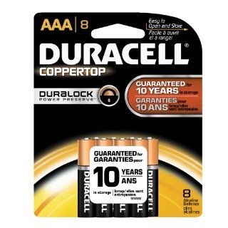 Duracell Ultra AAA Batteries (8 Batteries) Health & Personal Care