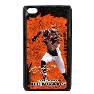 Cincinnati Bengals Ipod Touch 4 A.J. Green poster background Durable Cover Case Cell Phones & Accessories
