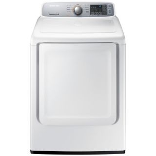 Samsung 7.4 cu ft Electric Dryer (White)