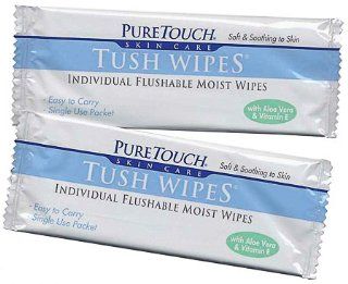Tush Wipes   12 Pack  Bathroom Tissue  Beauty
