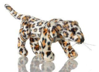 World of Miniature Bears 3.5"x2" Plush Leopard #5781L Collectible Miniature Panther Made by Hand Toys & Games