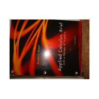 Brief Applied Calculus 5th Edition (Fifth Edition) Rockett Berresford Books