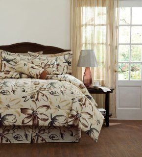Molena Collection 7 Piece Comforter Set, King, Multi Colored   Bedroom Accessories