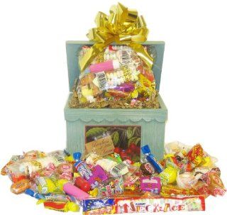 Wooden Recipe Box Full of Retro Candy  Gourmet Candy Gifts  Grocery & Gourmet Food