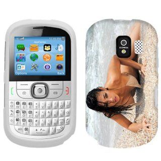 Alcatel One Touch 871A Brunette in the Sand by Emiro Phone Case Cover Cell Phones & Accessories
